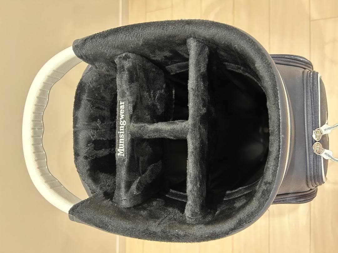 Munsingwear キャスター付き キャディバッグ ネイビー