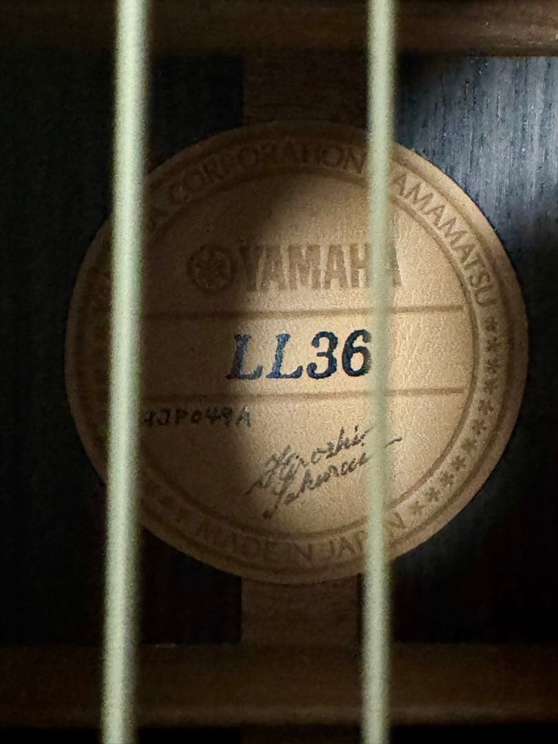 YAMAHA LL36 ARE ハードケース付き 初年度型希少‼️