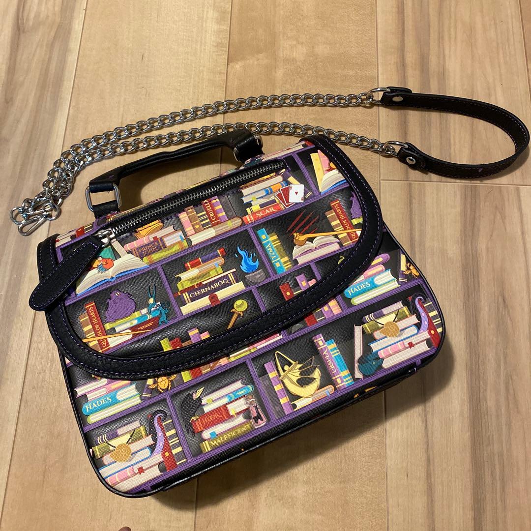 【匿名配送】 Loungefly ヴィランズ ディズニー ハンドバッグ
