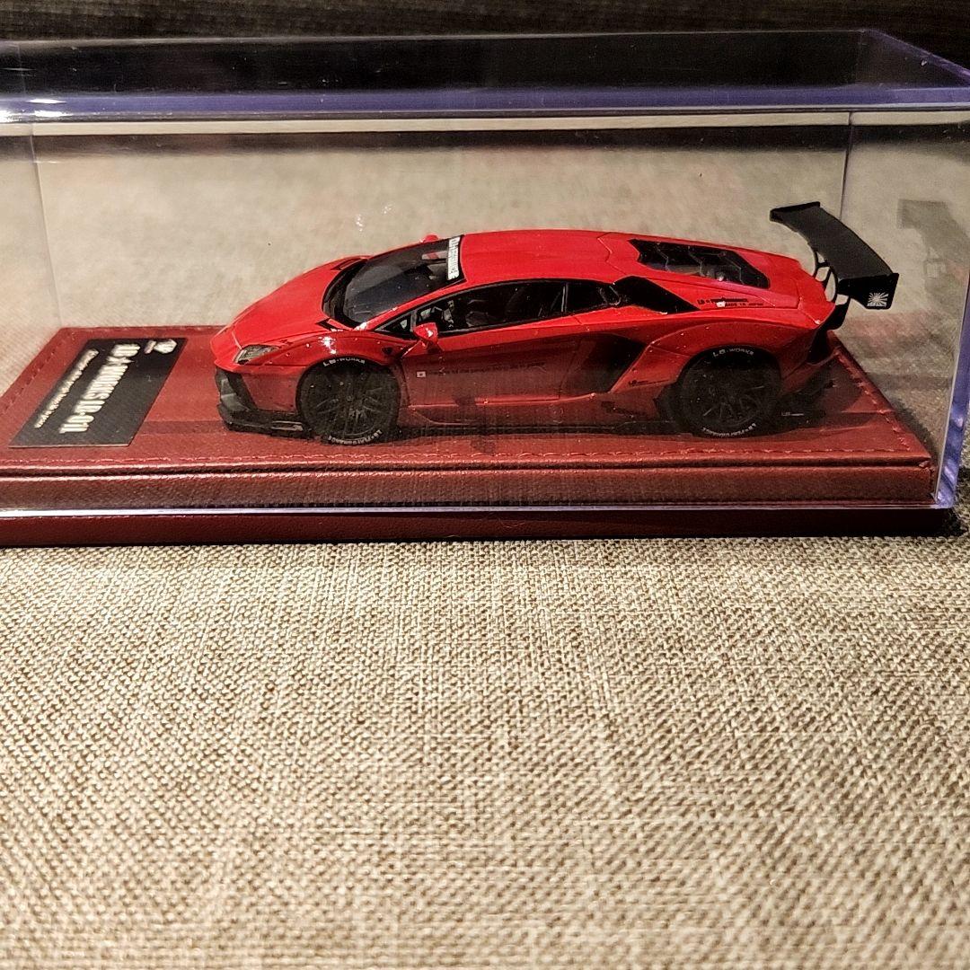 美品 LB☆WORKS LB-01L ランボルギーニ アヴェンタドール 1/43