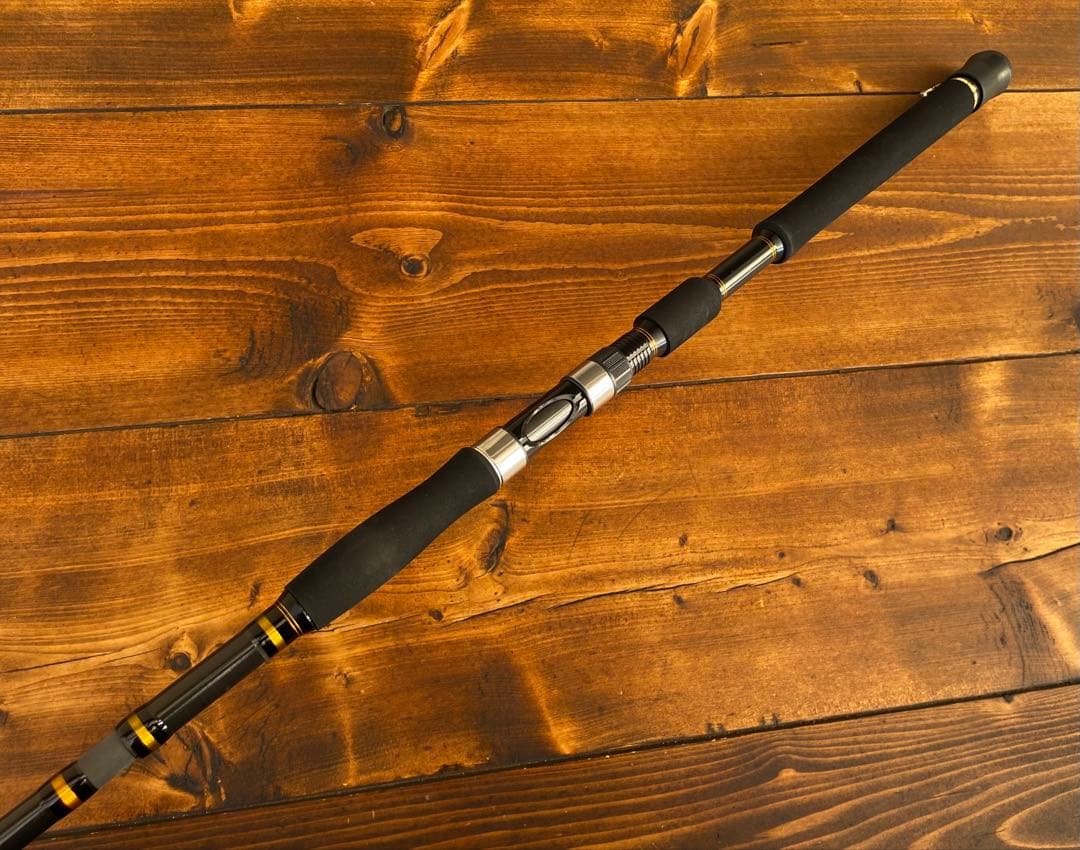 新品未使用　ジギングロッド　船釣り　3P パックロッド　スロージギング　ブラック