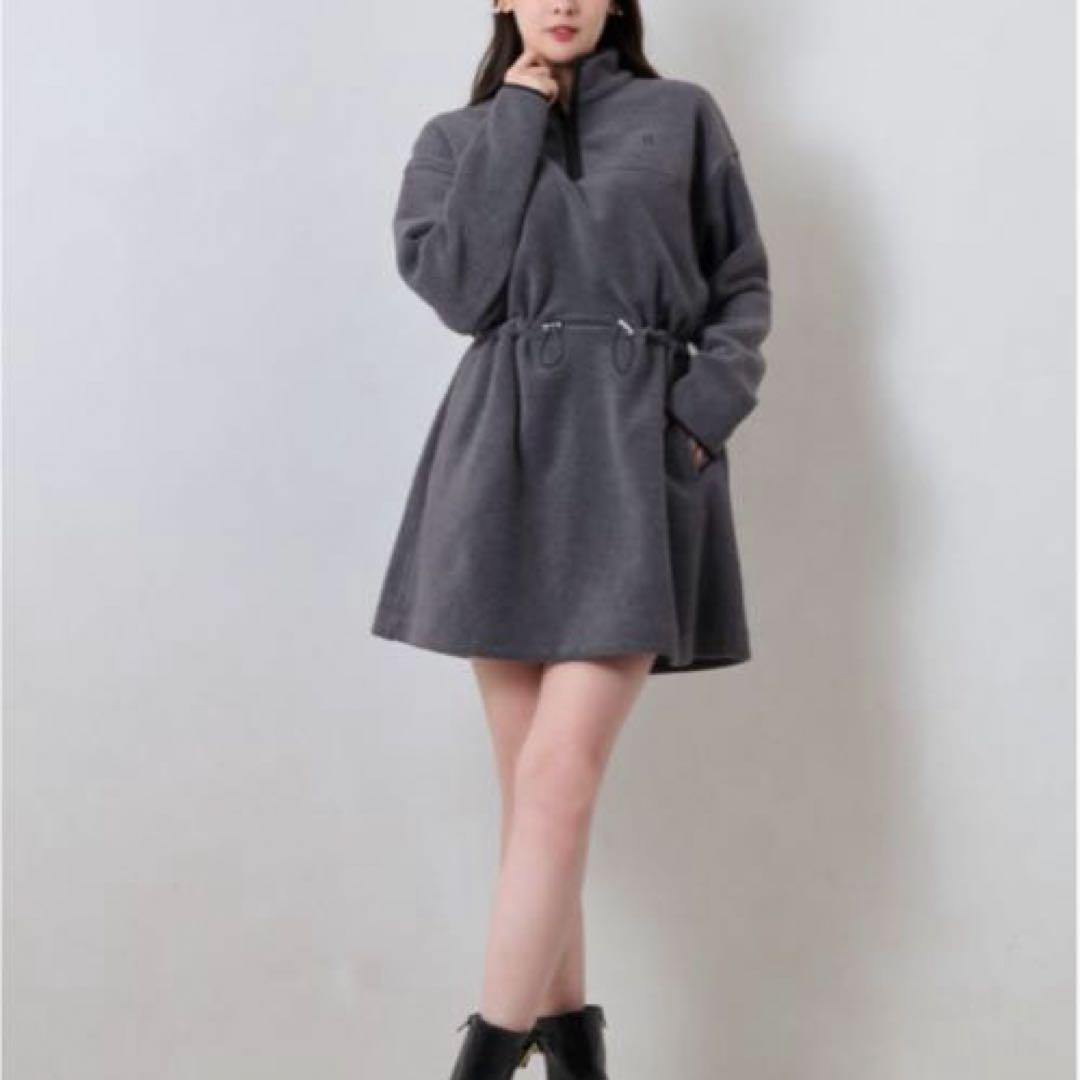 ハーリップトゥー Flight Mode Fleece Mini Dress