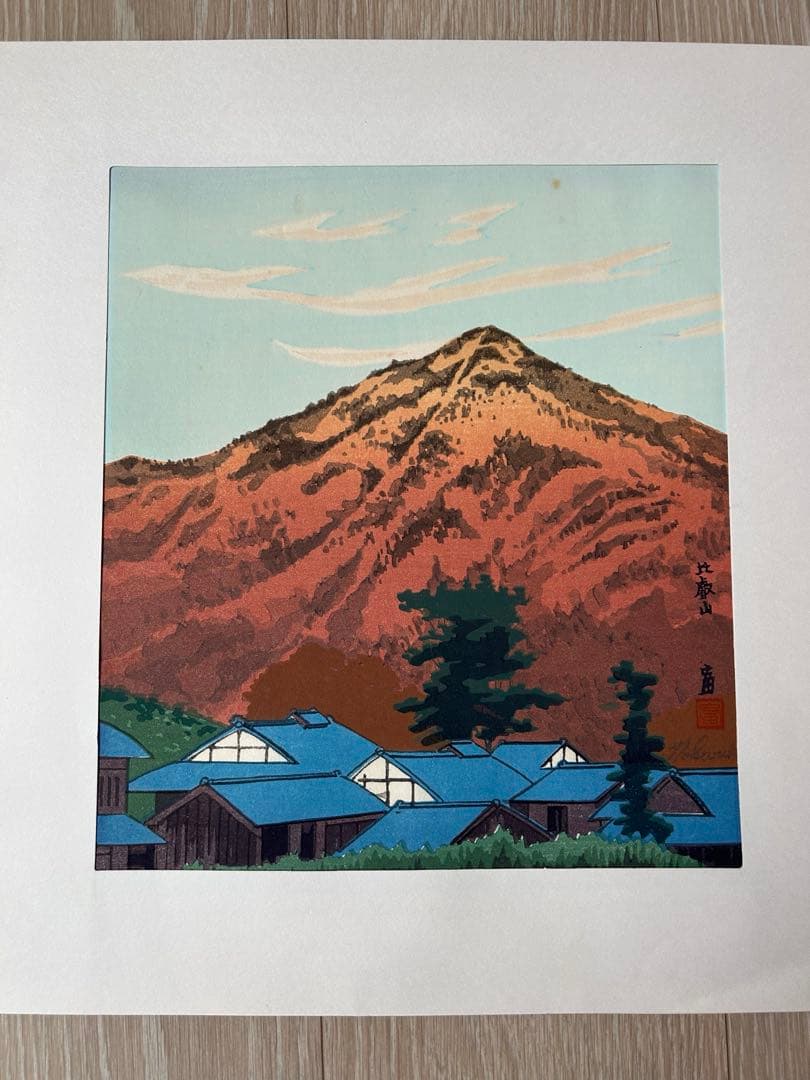 は*ぐ様 徳力富吉郎　木版画作品　１２点セット