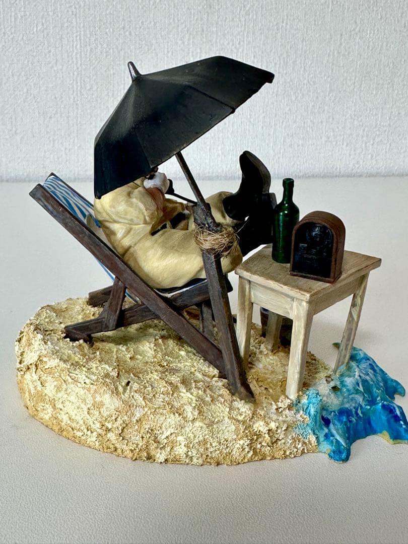 FineMolds 海洋堂　紅の豚　アジトのポルコ塗装完成品