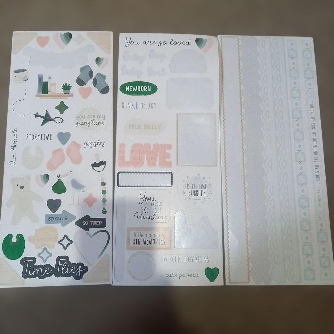 クリエイティブメモリーズ It's a Boy アルバムカバー&F2F台紙セット