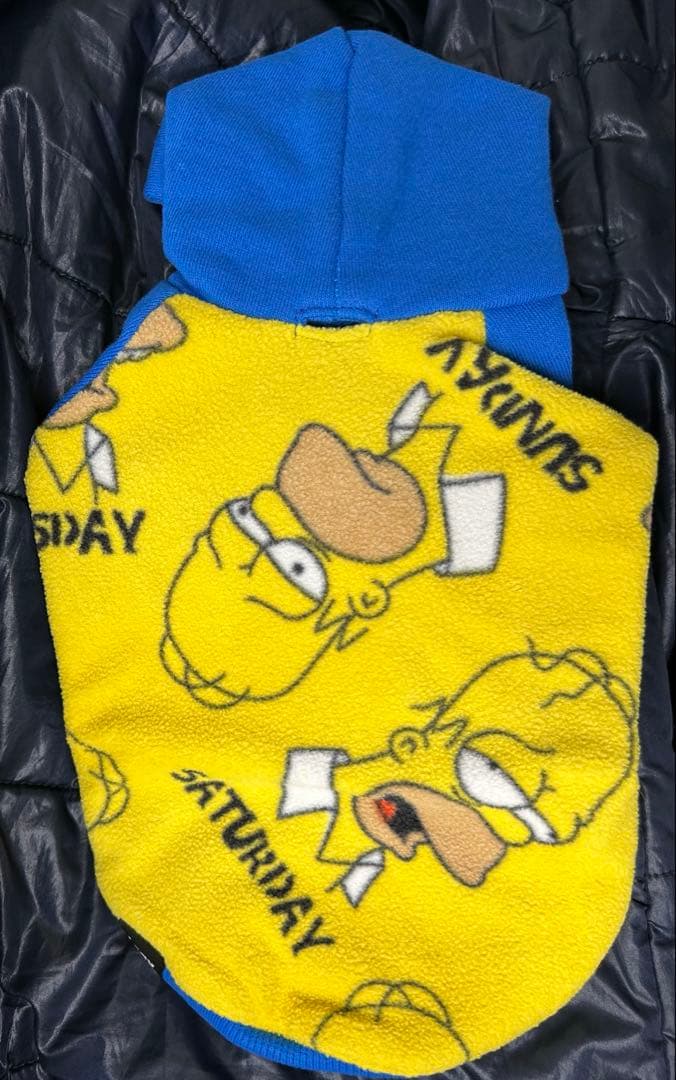 iggy ホーマー・シンプソン フリース犬服