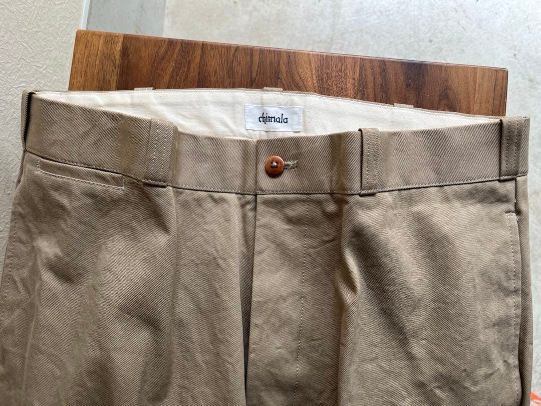 chimalaチマラ⭐︎センターパーツミリタリーチノパンツ新品未着用32