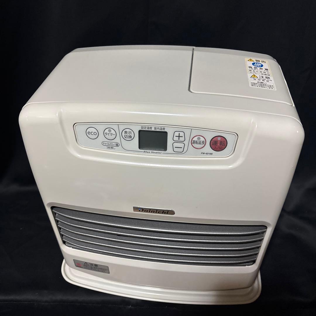 ダイニチブルーヒーター　FW-4219S(W) 木造11畳　コンクリート　15畳