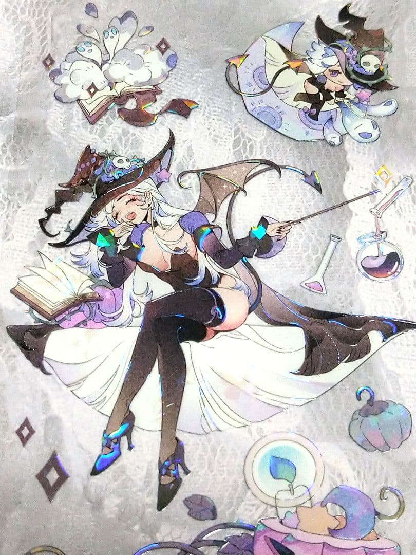 J612＃梦幻是真(贝壳光)没尾巴的猫切り売り海外人物マステ女の子