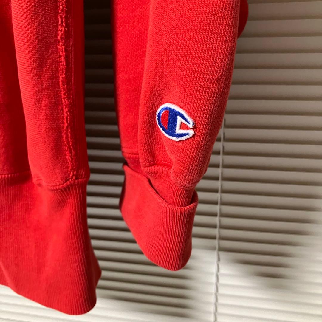 90s 刺繍タグ Champion リバースウィーブ WISCONSIN XL