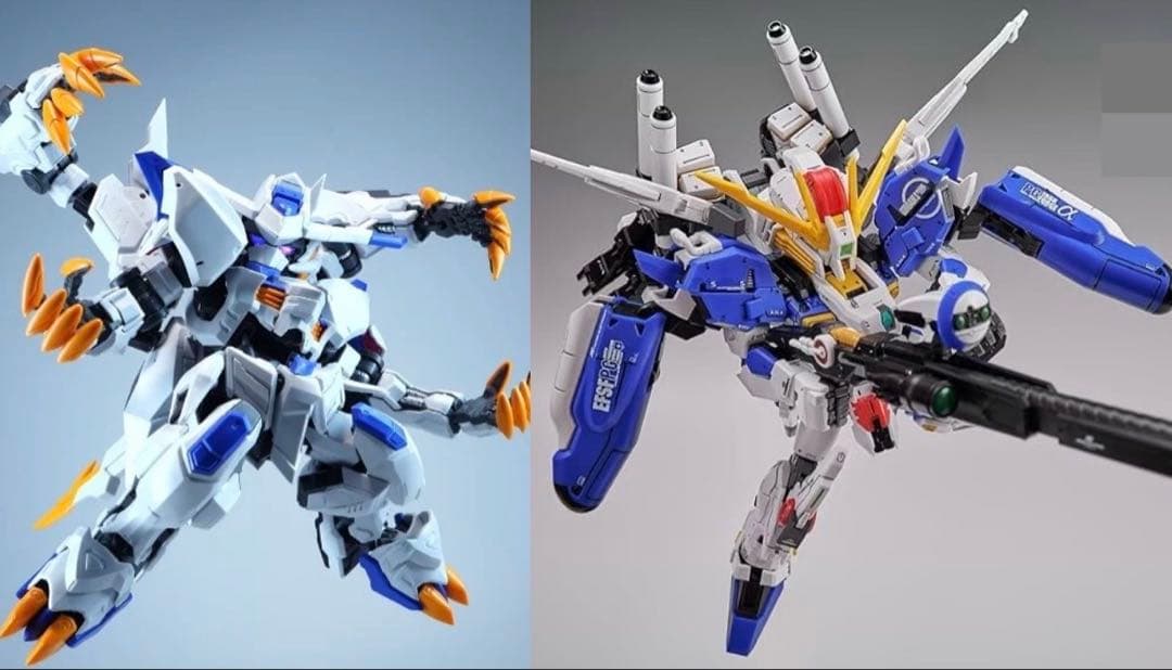 【新品・送料無料】ガンダムバエル&バルバトスレクスルプス風 EX-Sガンダム風