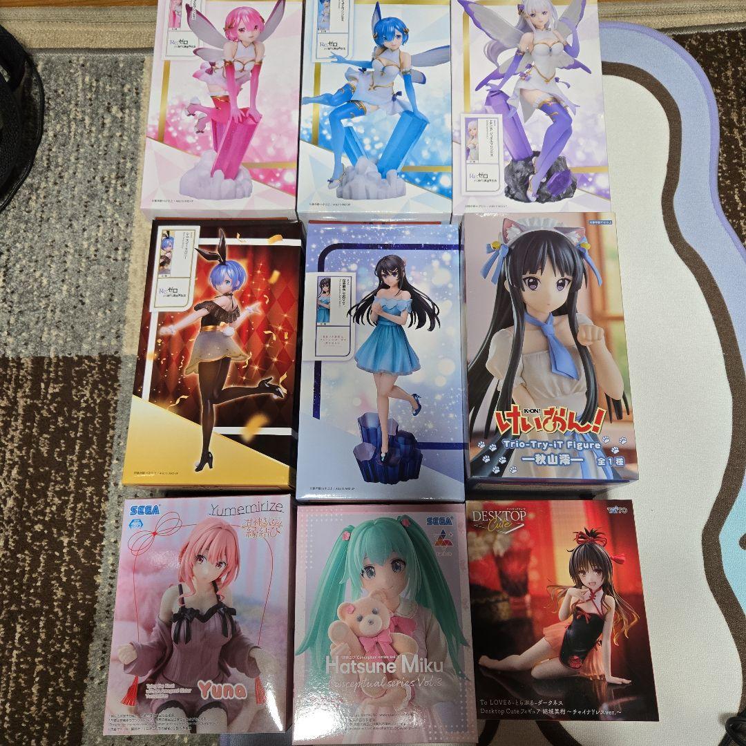 A.開封品 プライズフィギュア まとめ売り 9体セット