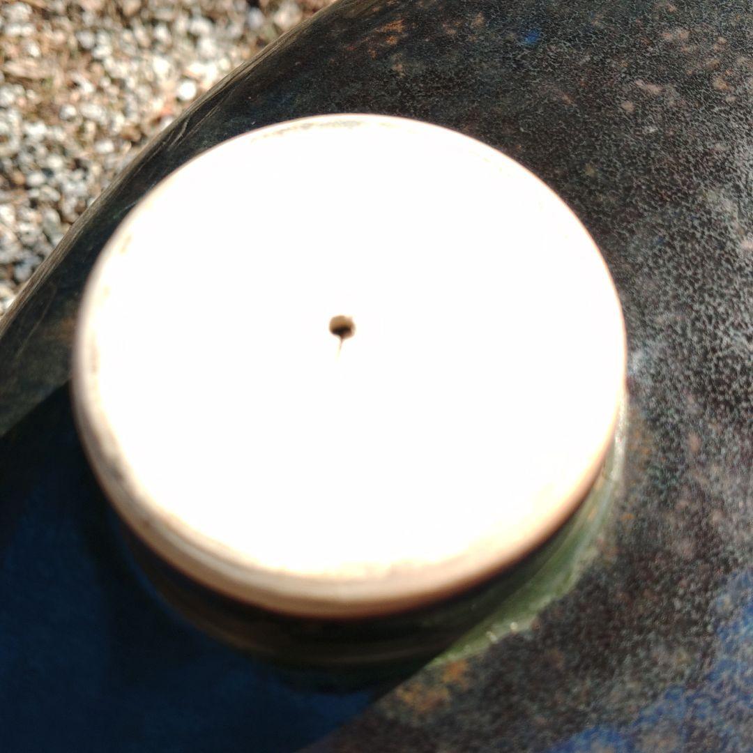 萬古焼　風炉　茶道　天目釉