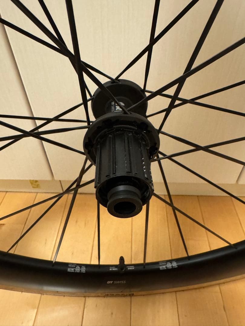 DTSWISS ARC1100 DICUT DB 前50mm後62mm交換済