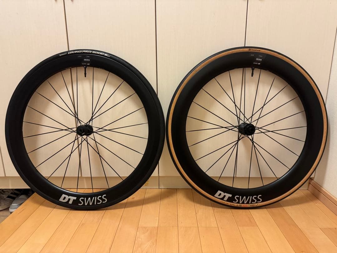 DTSWISS ARC1100 DICUT DB 前50mm後62mm交換済