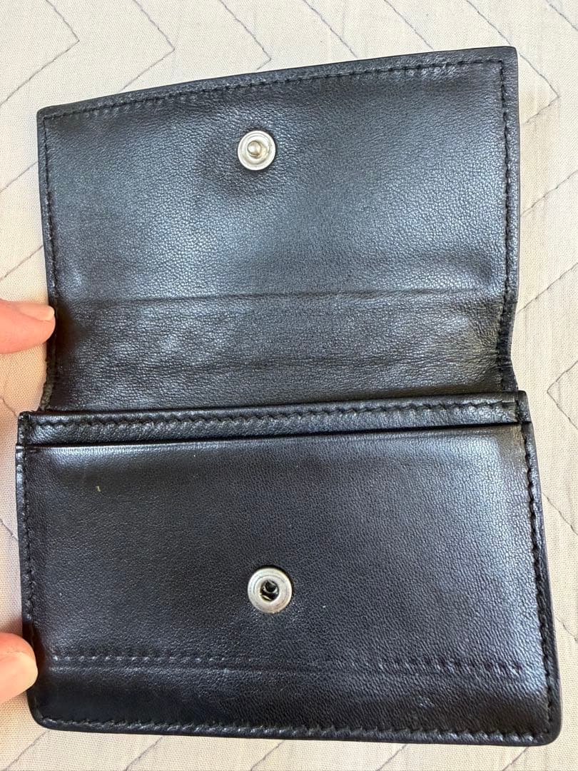 BOTTEGA VENETA ボッテガヴェネタ　名刺入れ 編み込みデザイン