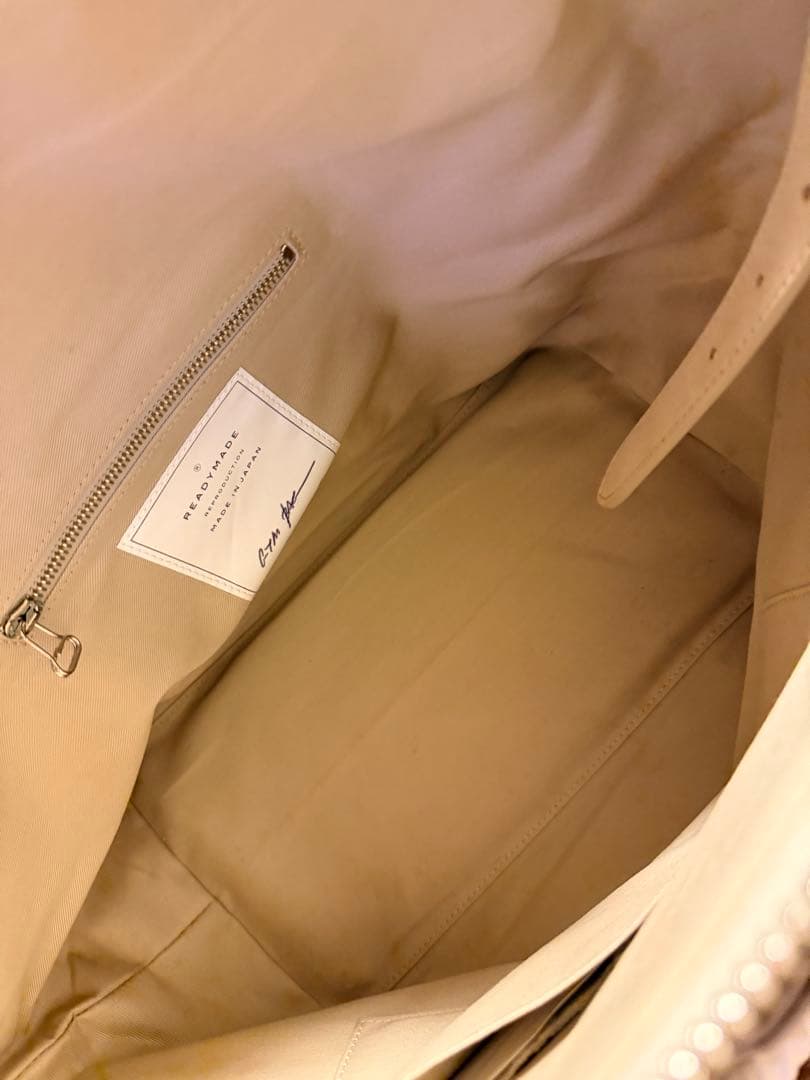 【新品未使用】READYMADE GYM BAG ホワイト定価269,500円