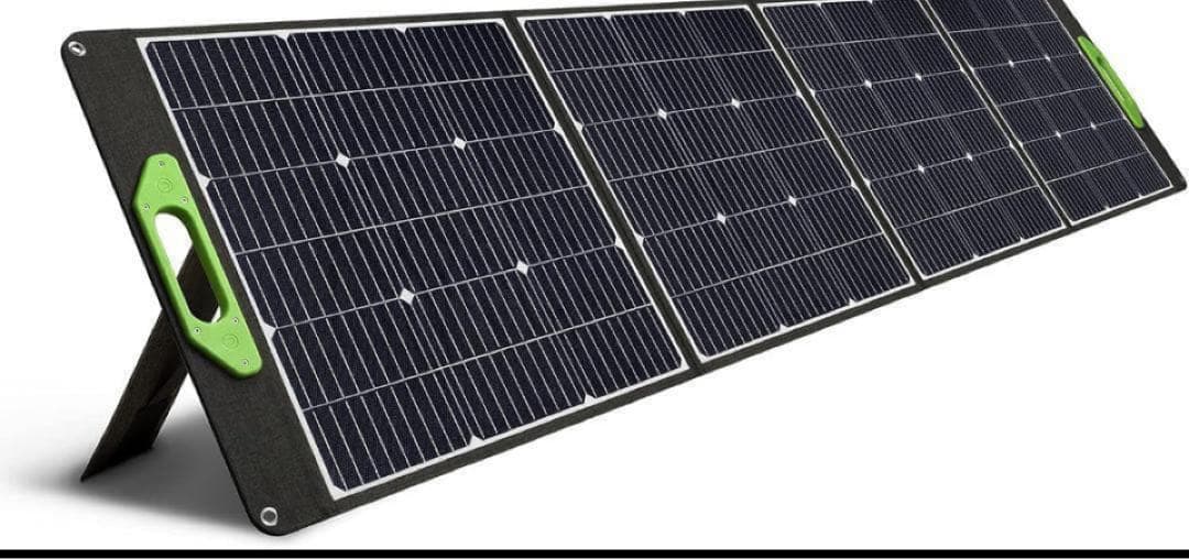 防災 キャンプ ソーラーパネル 200W 18V/36V切替可能 高発電量