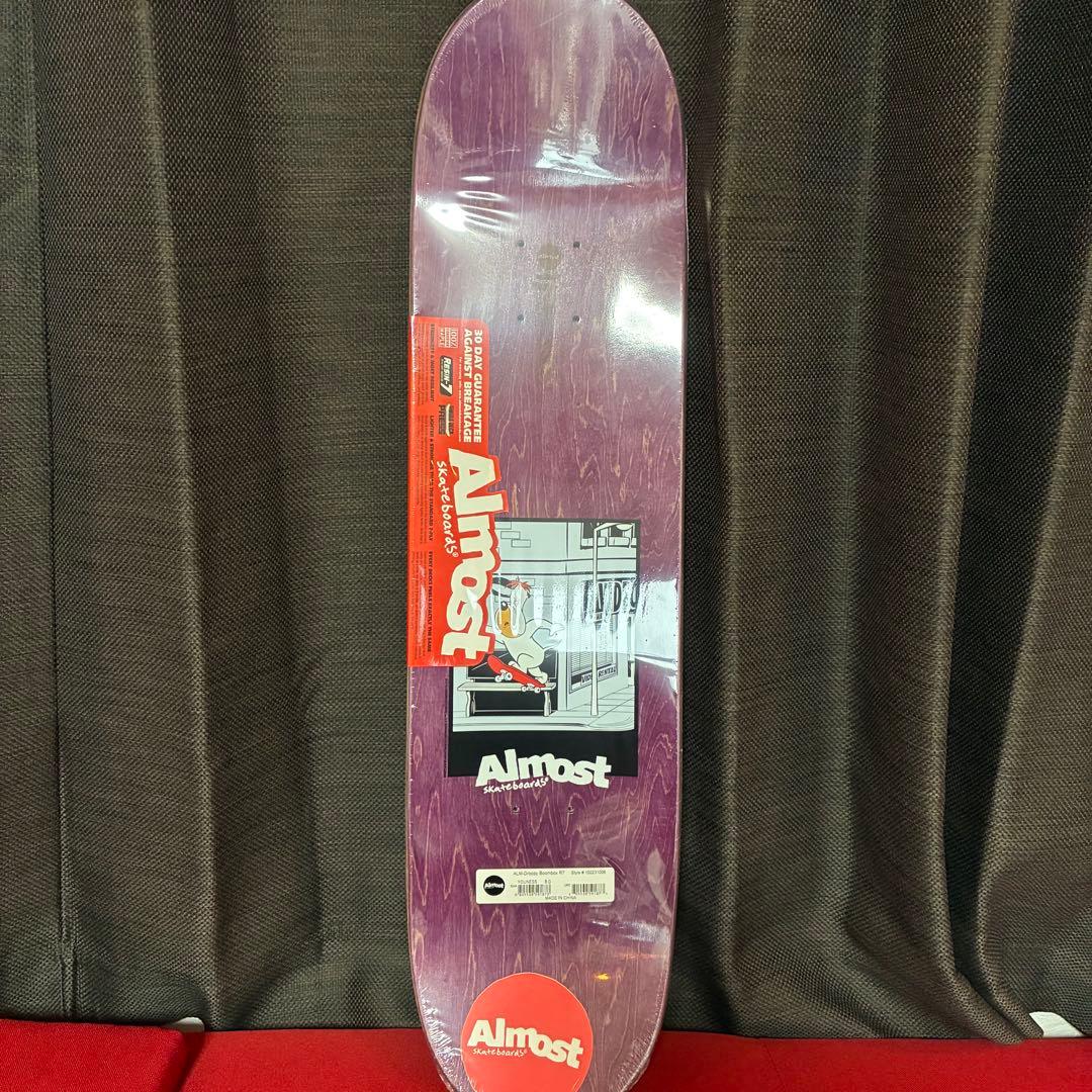 ALMOST DROOPY BOOM BOX 8.0 ドルーピー　スケートデッキ