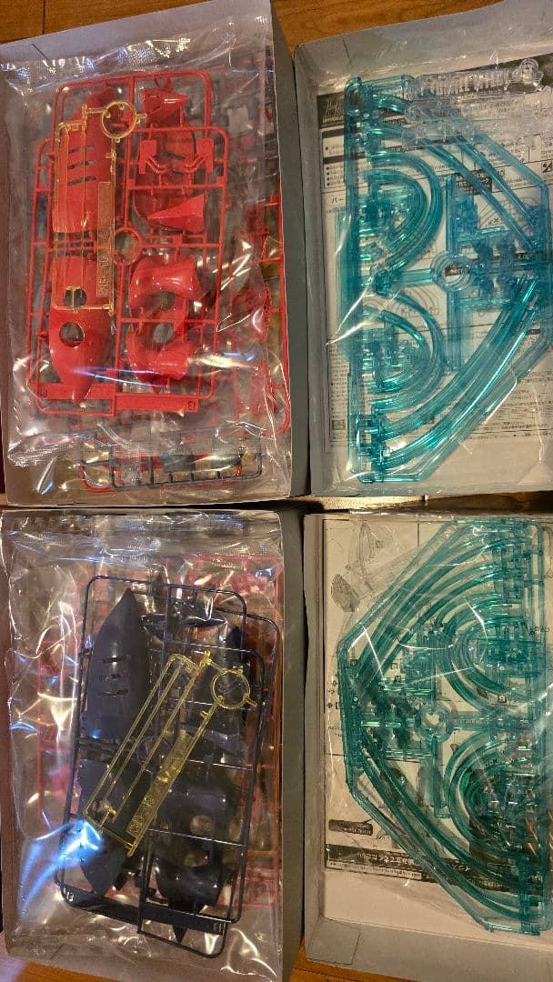 HG キュベレイ Mk-II エルピー・プル、プルツー専用+α 4点セット