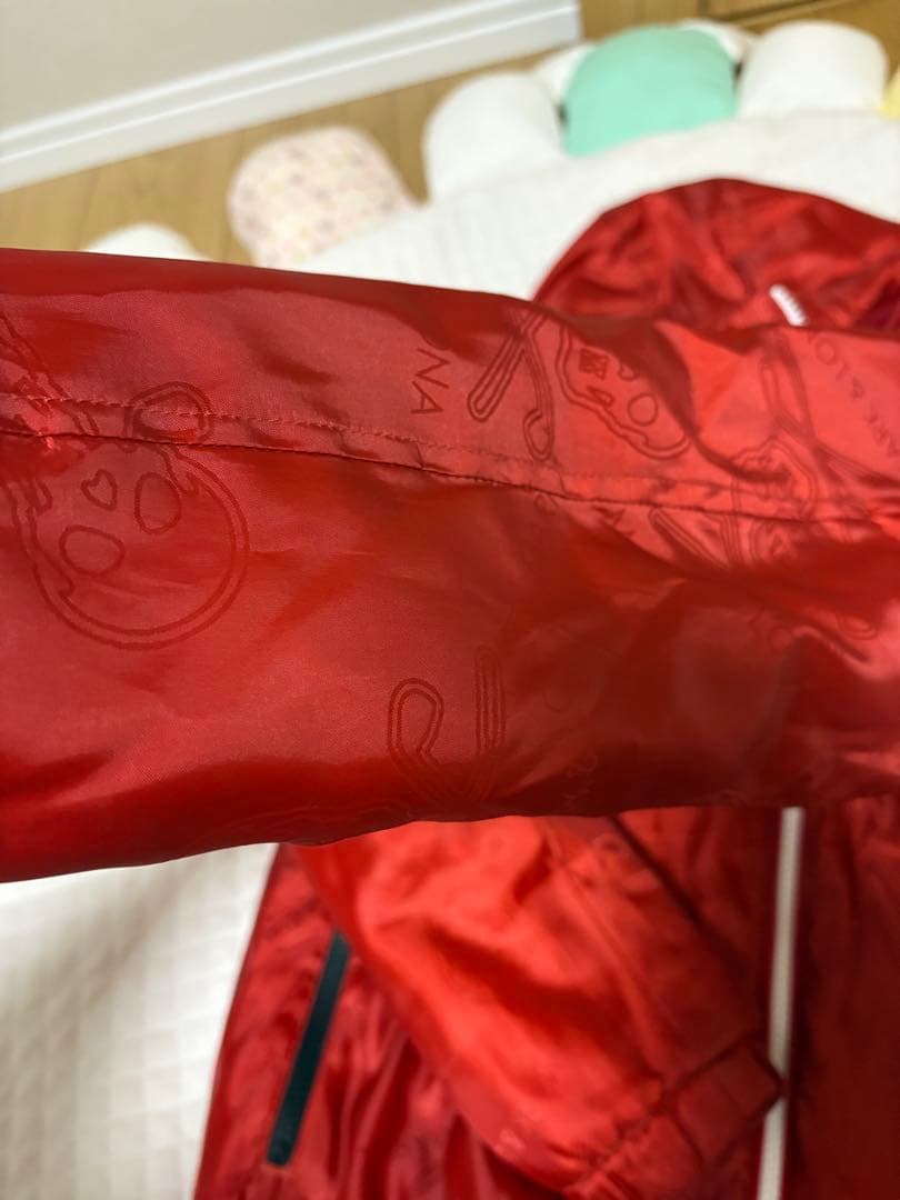 最終価格　マークアンドロナ　★正規品★ ブルゾン　赤　36 Sサイズ　スカル