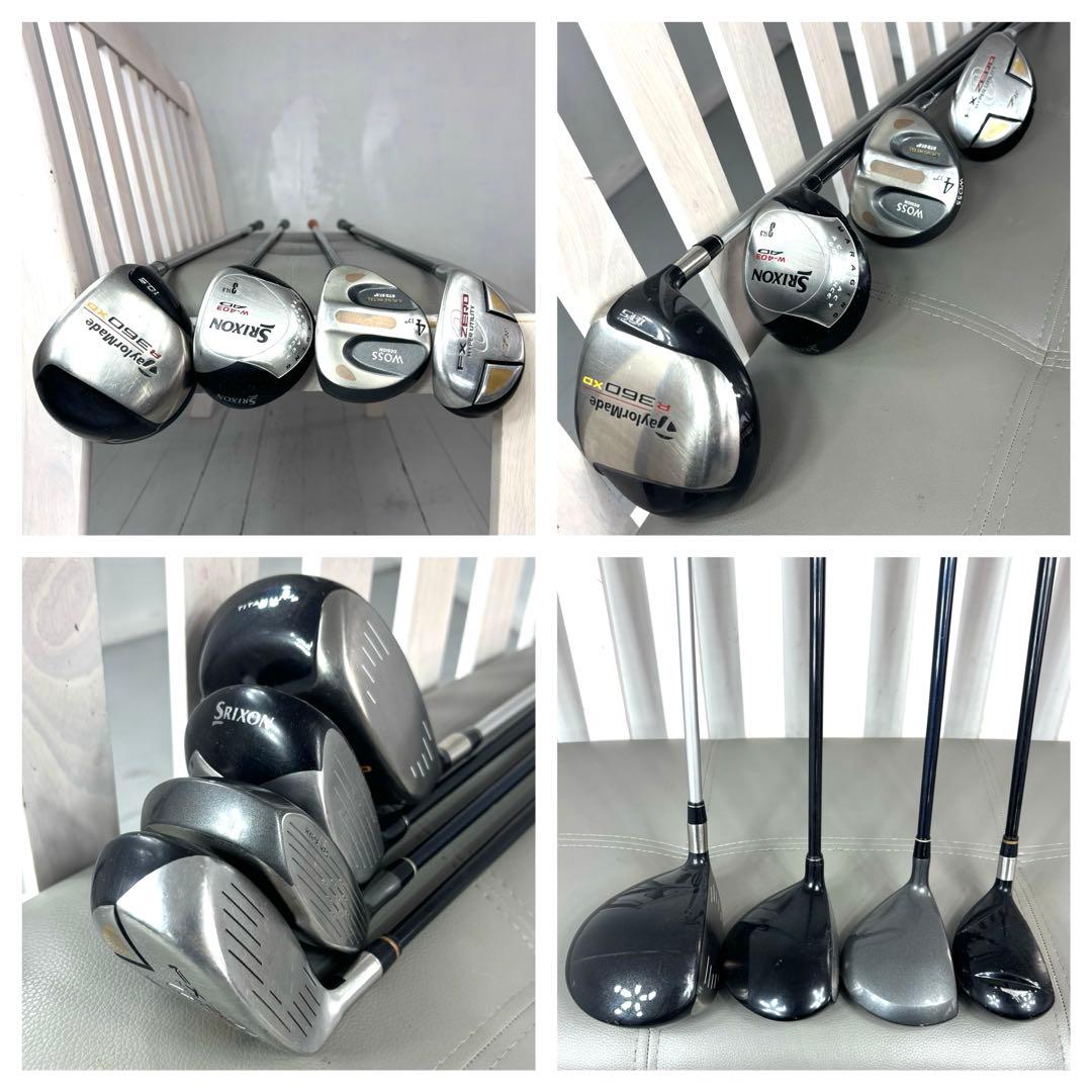 本格派 メンズゴルフクラブ 12本 フルセット ゴルフセット オークリー 豪華