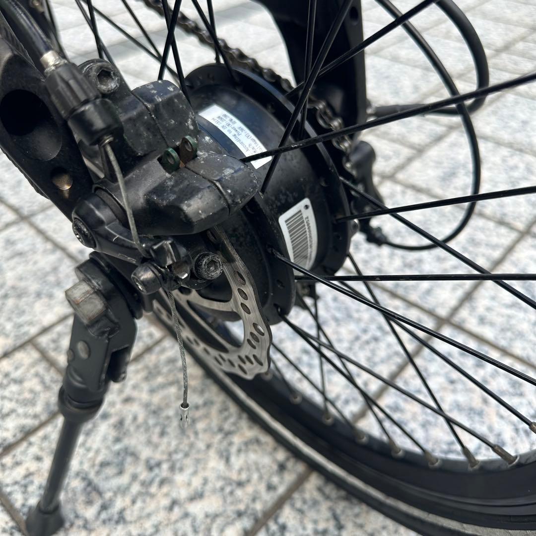 ゴン　ベスビー BESV PSA1 電動アシスト自転車 20インチ 白黒