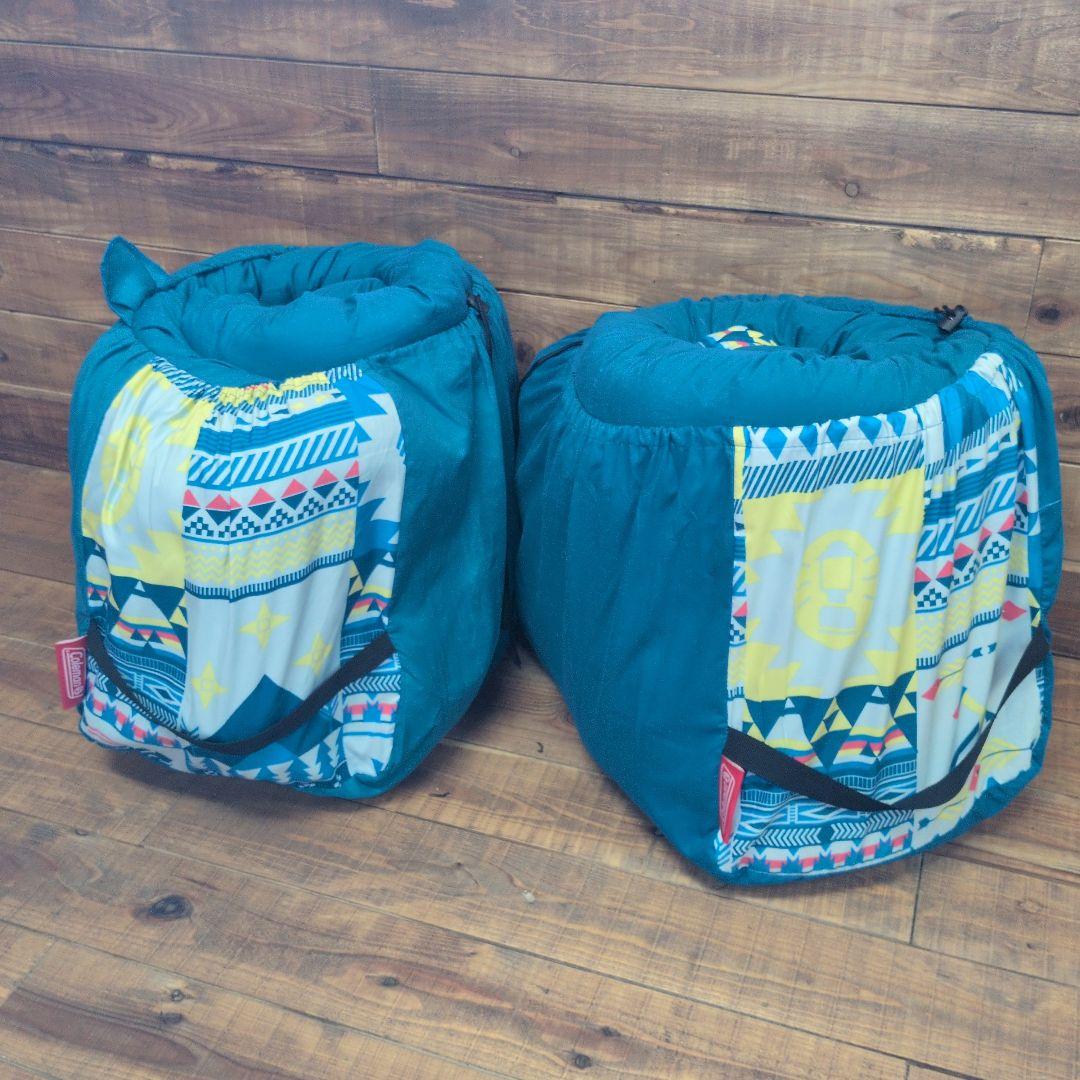 【即購入◎】ファミリー 2in1 寝袋 コールマン Coleman 2個セット