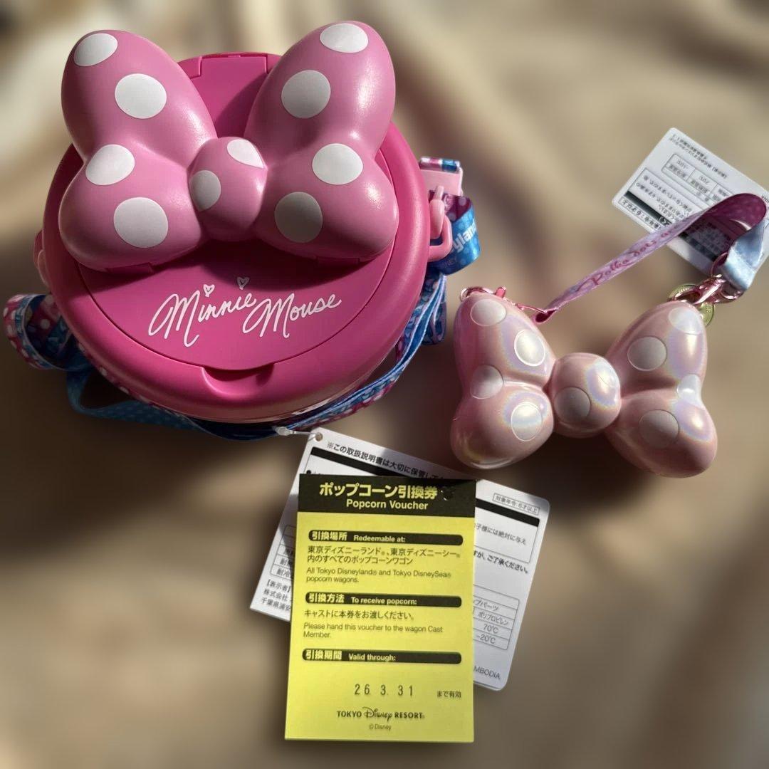 【引換券付き】ミニーのファンダーランド ポップコーンバケットとミニスナックケース