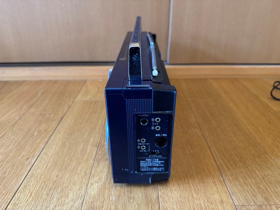 通電確認済み　SANYO MR-V8 ラジカセ 昭和レトロ　レトロラジカセ