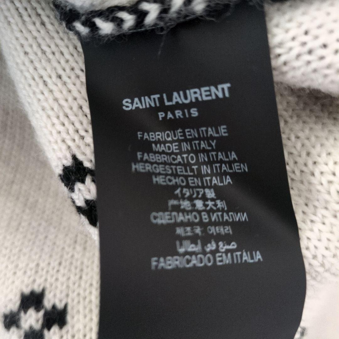 サンローラン　ノルディックセーター