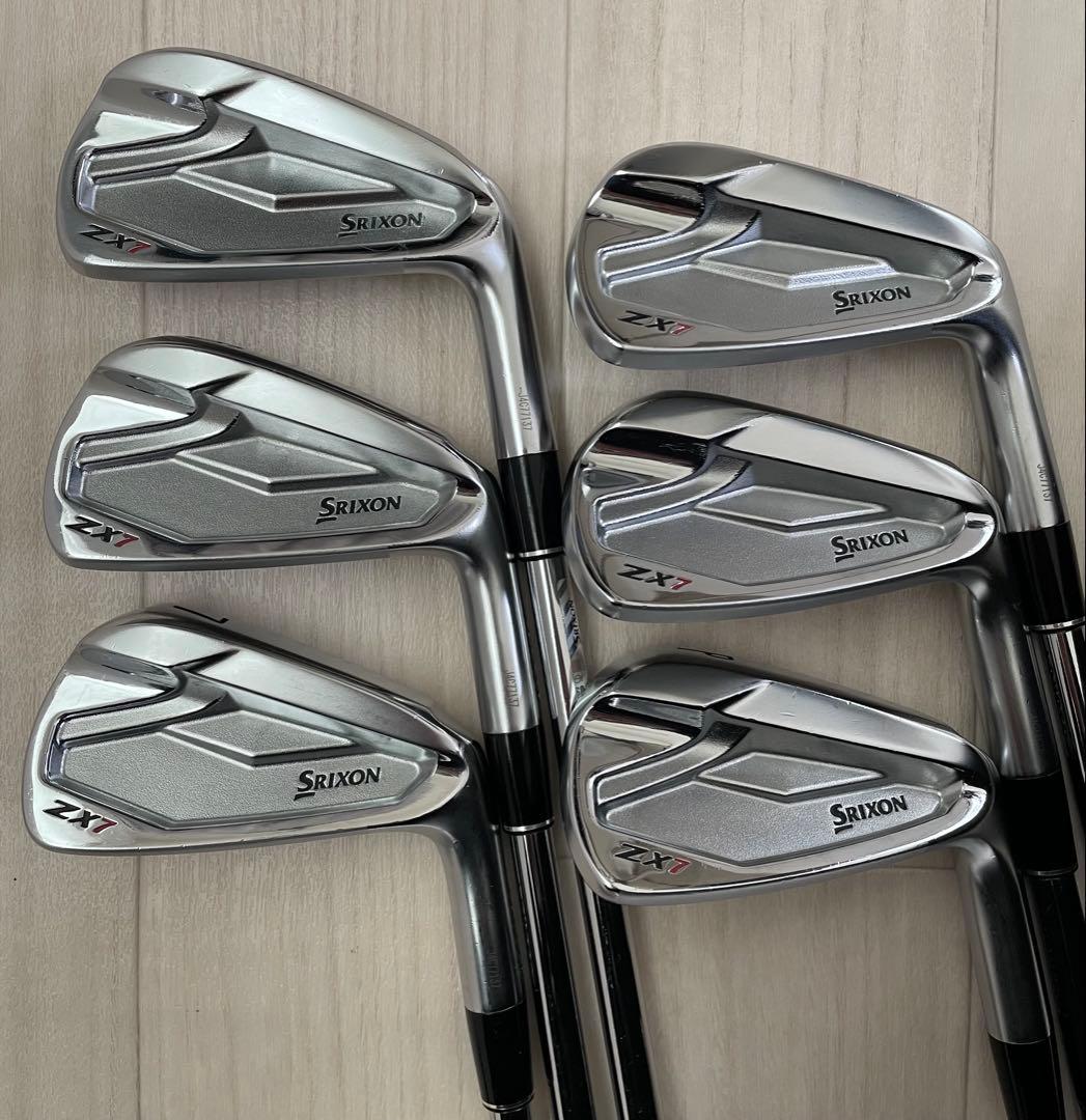 美品 スリクソン zx7 アイアン DG S200 6本セット