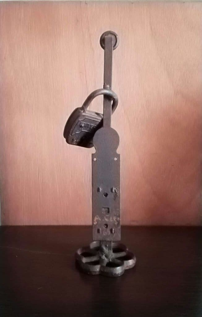 オブジェ　ディスプレイ　A.CEEN　アイアンキャスト　インダストリアルデザイン