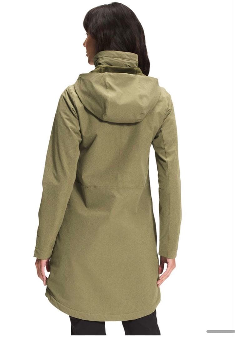 【THE NORTH FACE】日本未発売オリーブグリーンモッズコートL新品