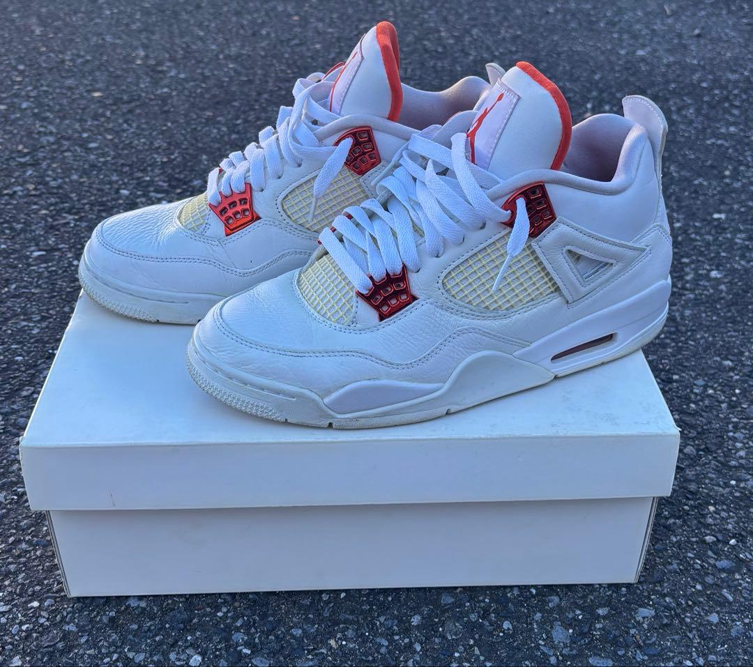 ジョーダン4 レトロ　オレンジ　26.5センチ