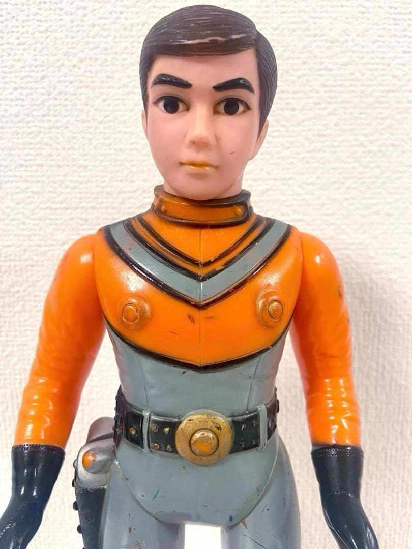 【当時物】ブルマァク ウルトラマンA TAC隊員 ヴィンテージ ソフビ