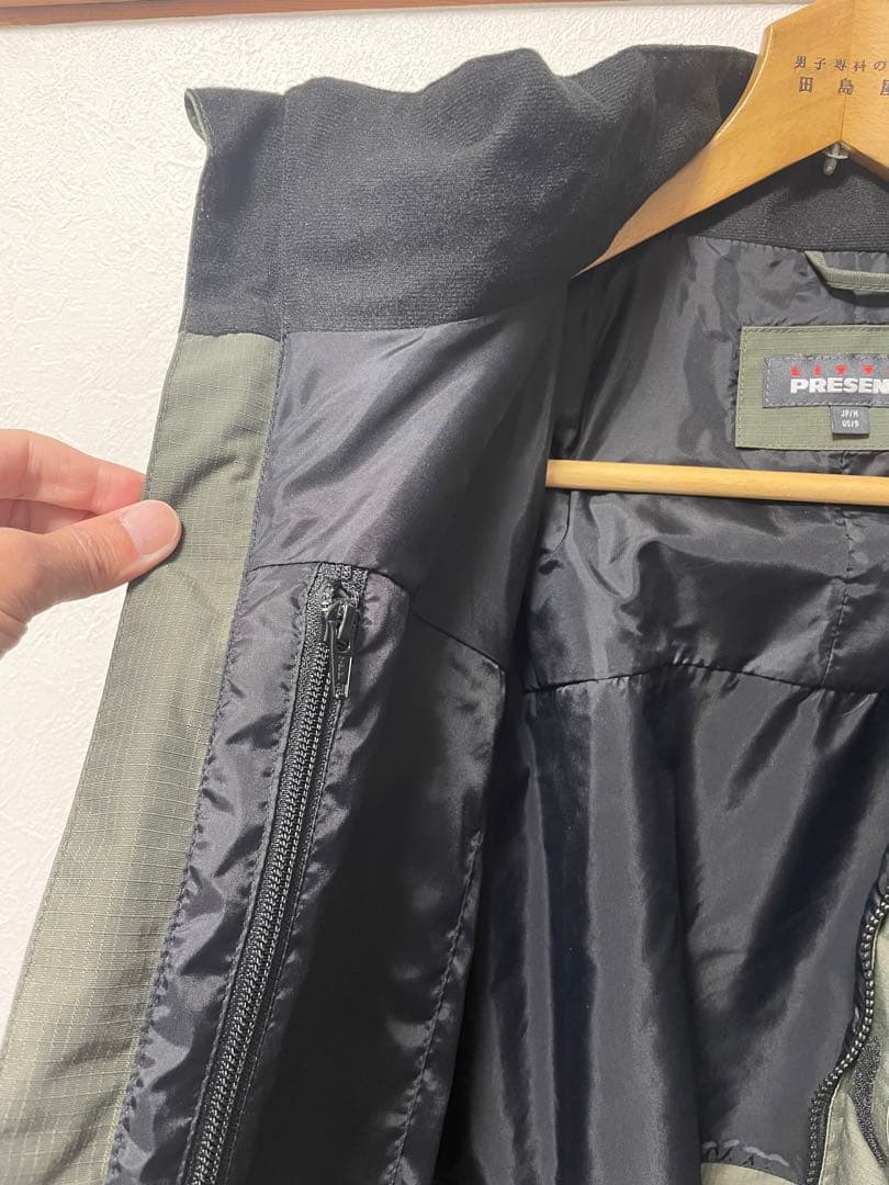 リトルプレゼンツ　フィッシングジャケット Mサイズ オリーブグリーン