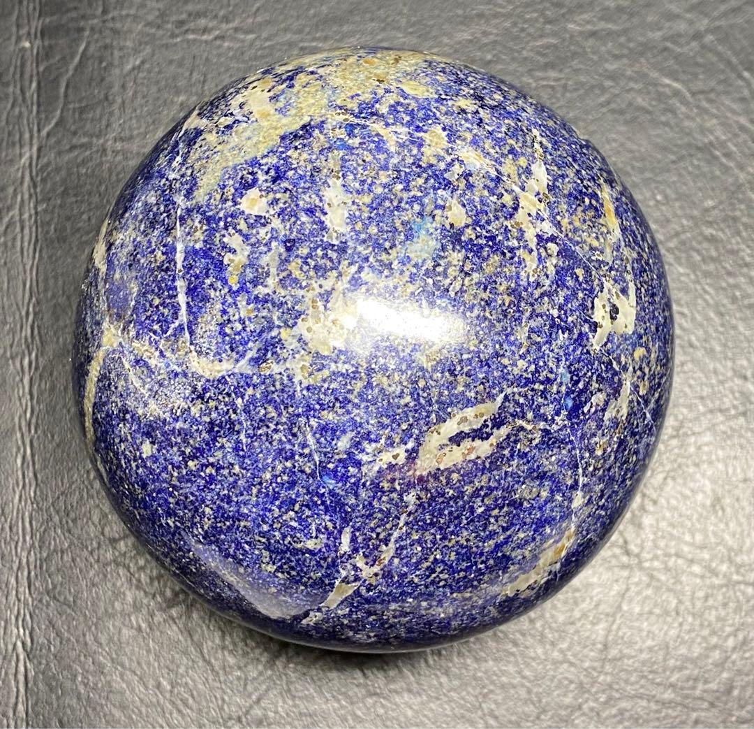 ラピスラズリ　丸玉　90mm 1.145kg 超巨大　天然石