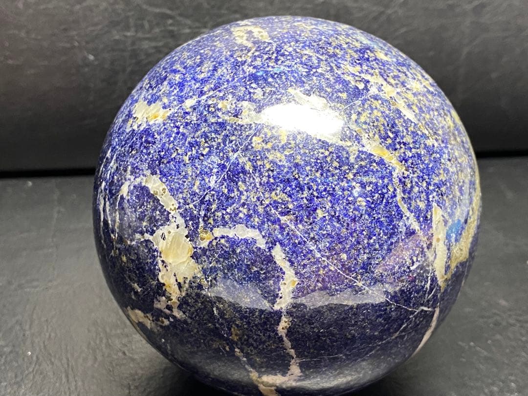 ラピスラズリ　丸玉　90mm 1.145kg 超巨大　天然石