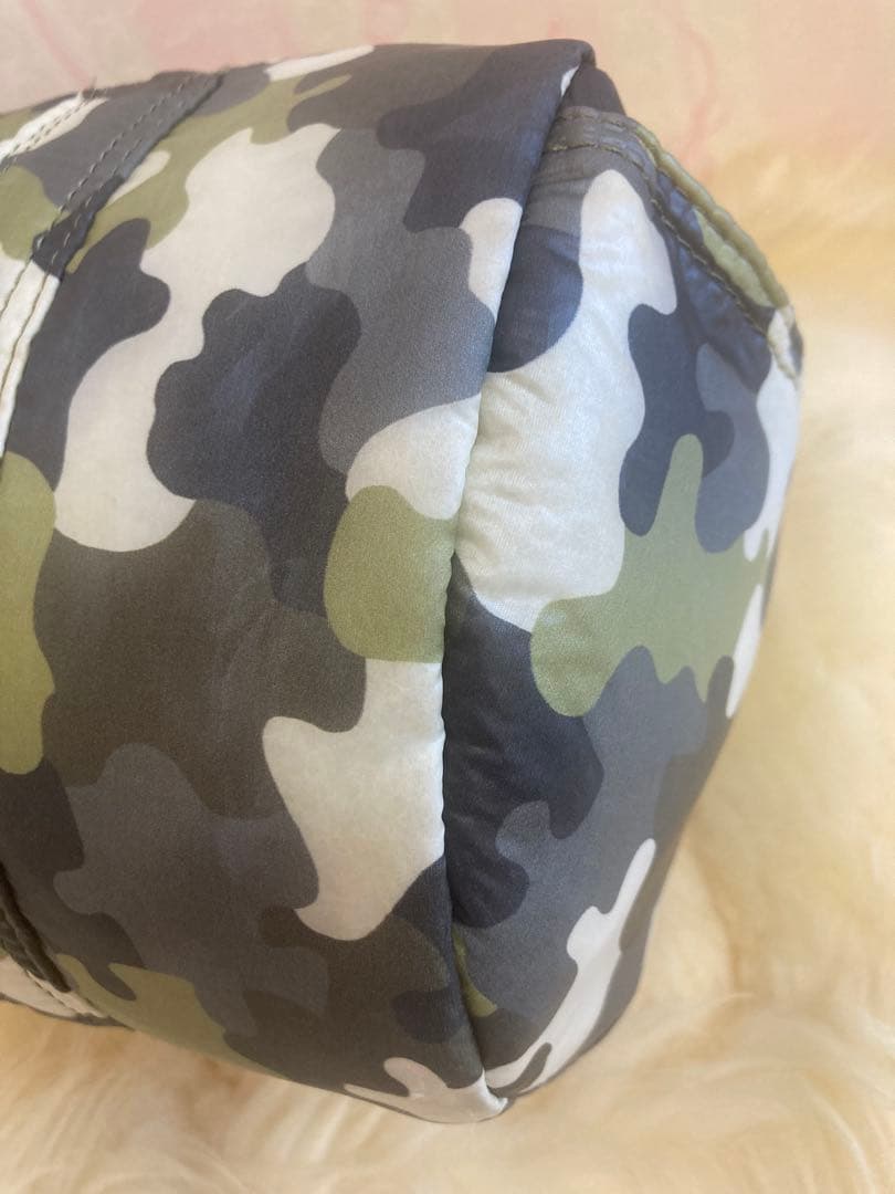 【希少】正規品　パーリーゲイツ カートバッグ 迷彩 ラウンドバック　円柱型