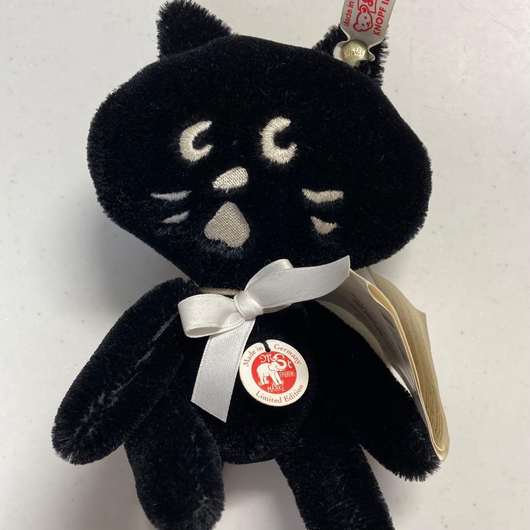 限定品・シュタイフ・ネ・ネットにゃーぬいぐるみタグ付き