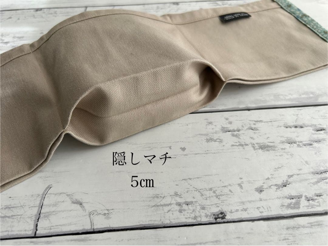 【863】ミナペルホネン　タンバリン　トートバッグ　ポケットインバッグ付き