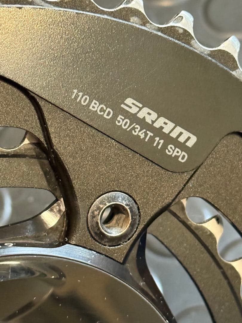 SRAM Red 11 Quarq DZero クランクセット 50/34