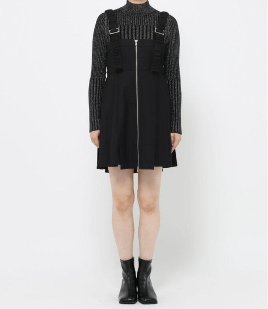 HARE ハレ 完売品 プリーツミニキャミワンピース ブラック