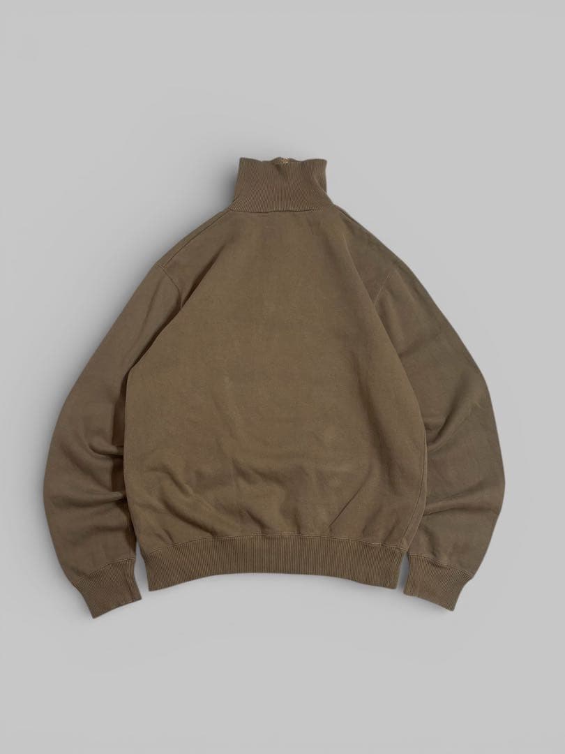 トップス 90s agnes b. homme highneck halfzipsweat