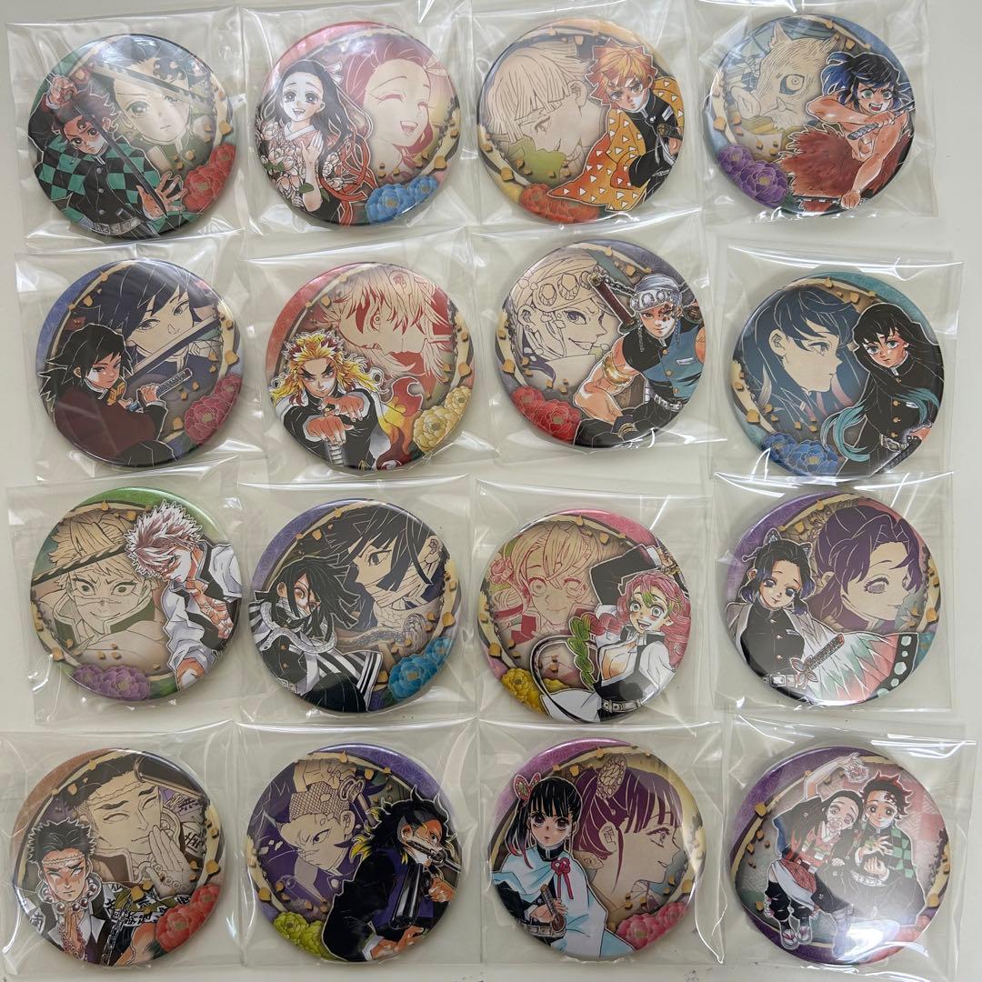 鬼滅の刃 コレクション缶バッジ 原画展 6弾 コンプリート 全種