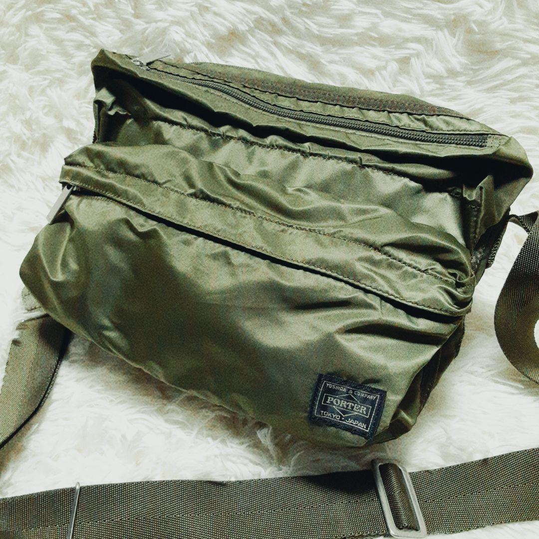 PORTER ポーター フレーム ショルダーバッグ カーキ 690-17848