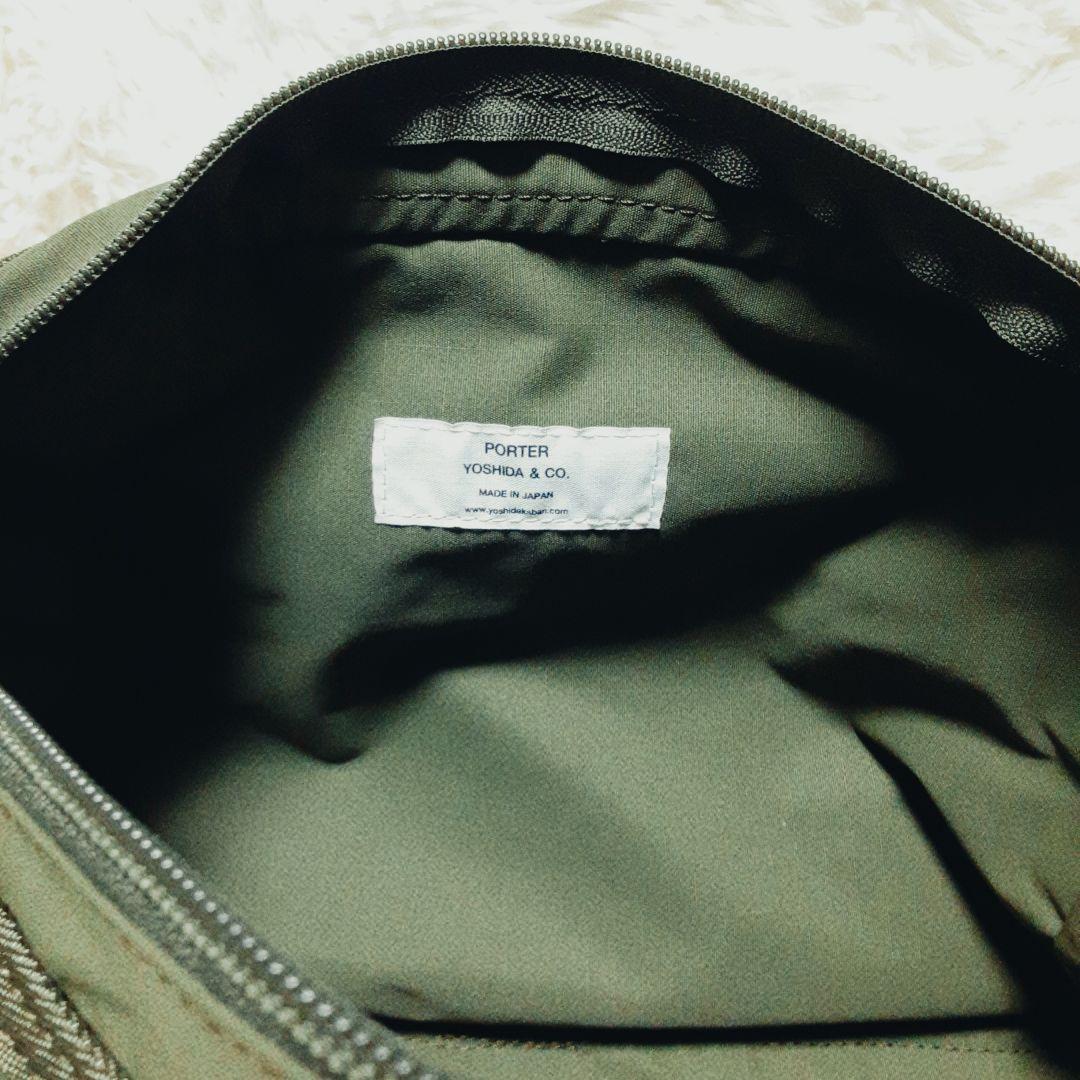 PORTER ポーター フレーム ショルダーバッグ カーキ 690-17848