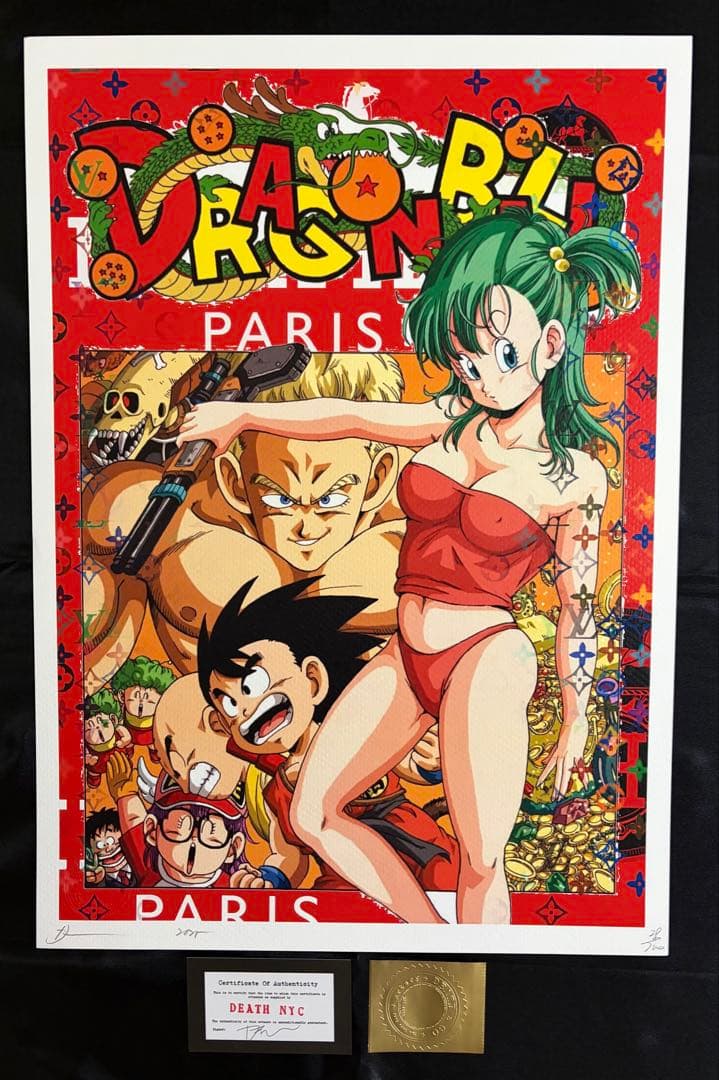 世界限定100枚 DEATH NYC アート ポスター db24