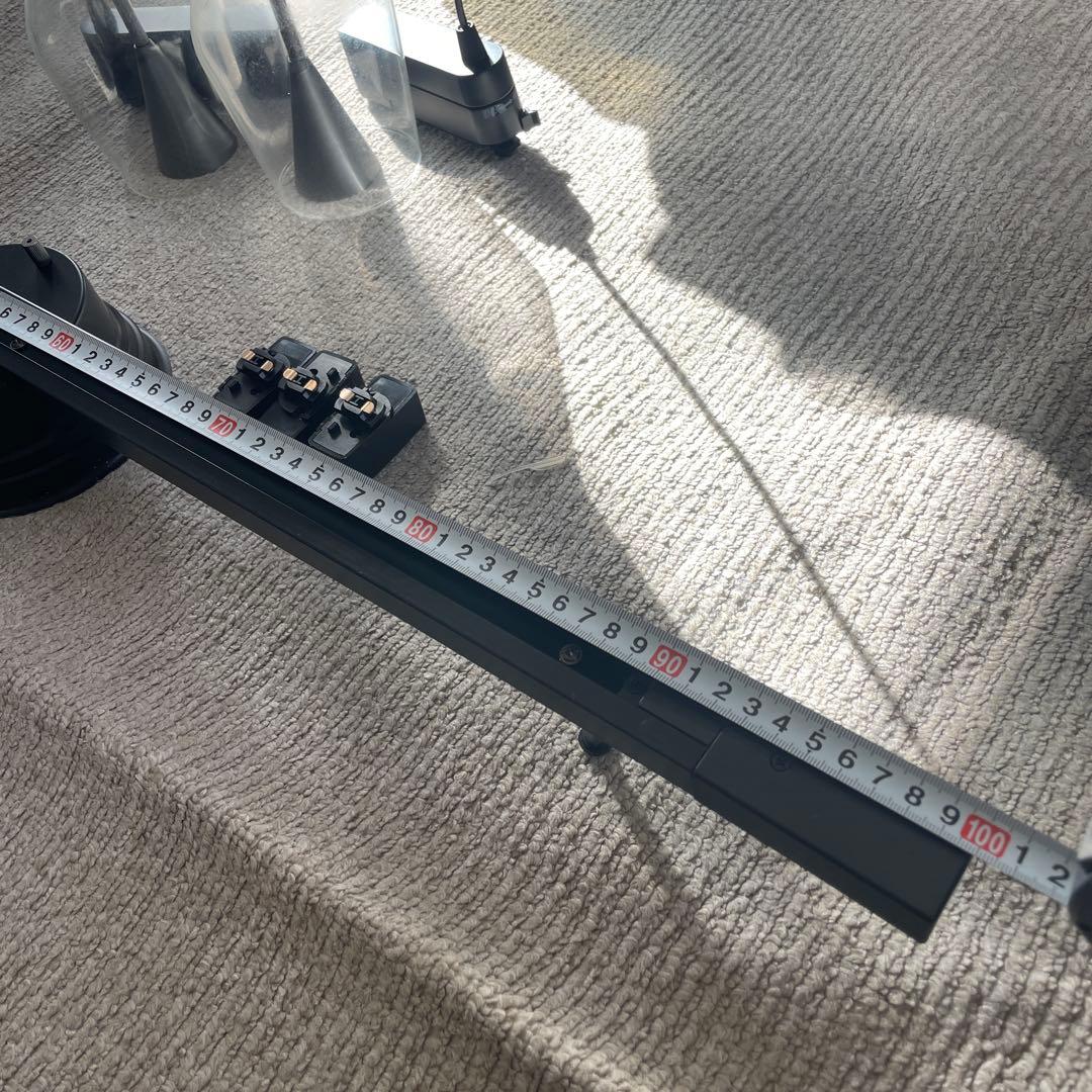 コイズミ　AP45328L ダクトレールセット　ワイングラス　ブラック